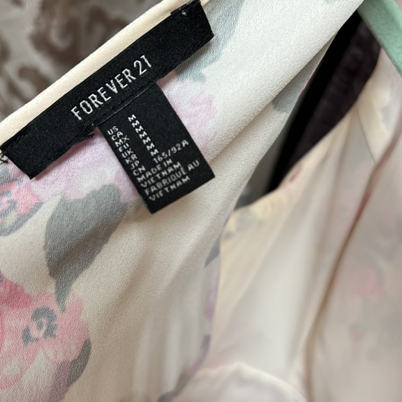 Forever 21 Floral Sleeveless Chiffon Maxi Dress - Picture 5 of 5